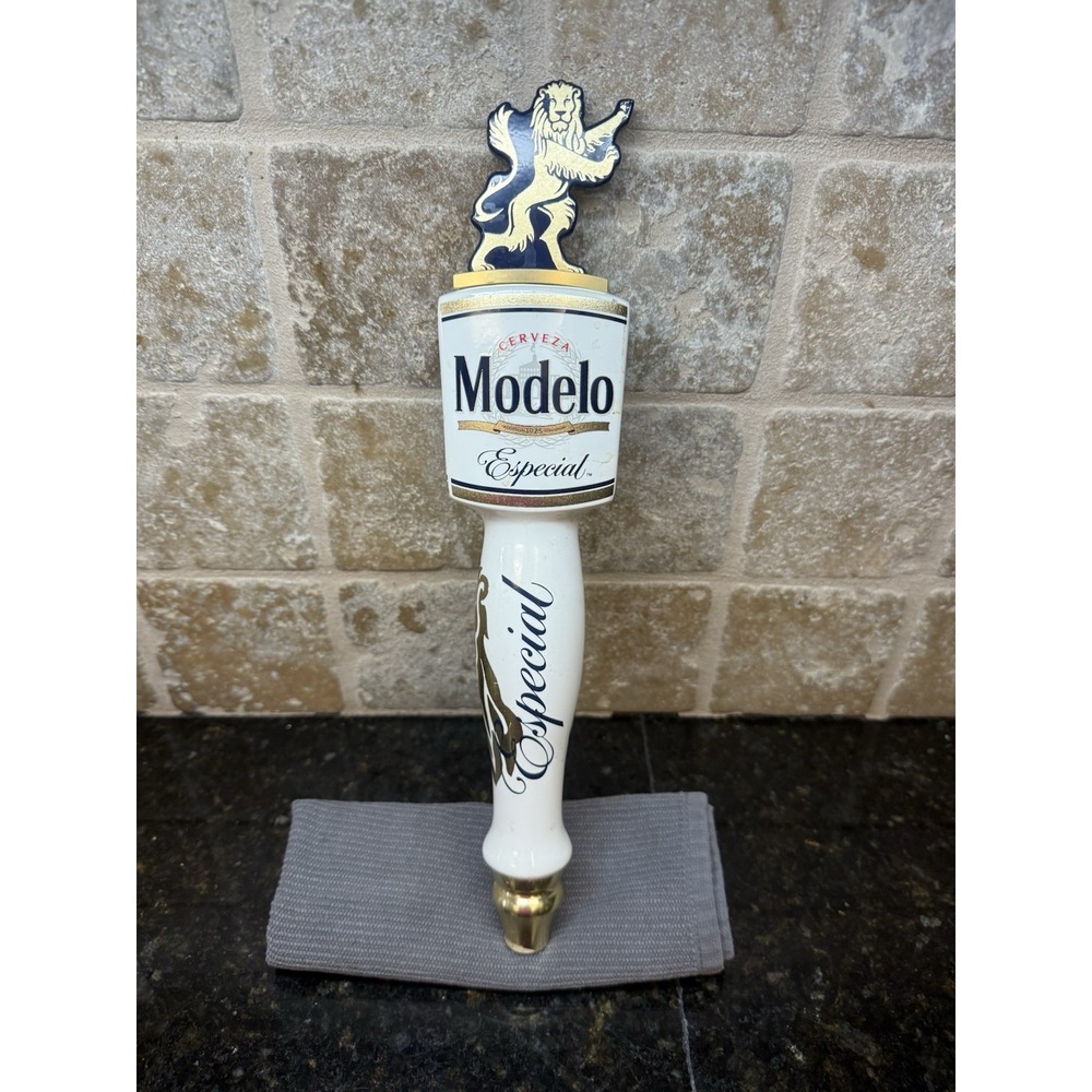 Modelo Beer Tap Handle Knob Keg Bar Top Kegerator Brewing Lion Cerveza Especial